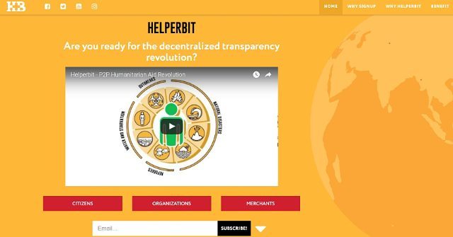 Helperbit e Legambiente transparência em doações, esse poderá ser o melhor legado das blockchains à humanidade, salvar vidas sem perder a fé.