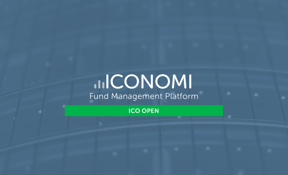 A ICONOMI lançou a Cofound.it, uma plataforma dedicada à incubação de ICOs, que deverá dar apoio e suporte à ICOs selecionadas.