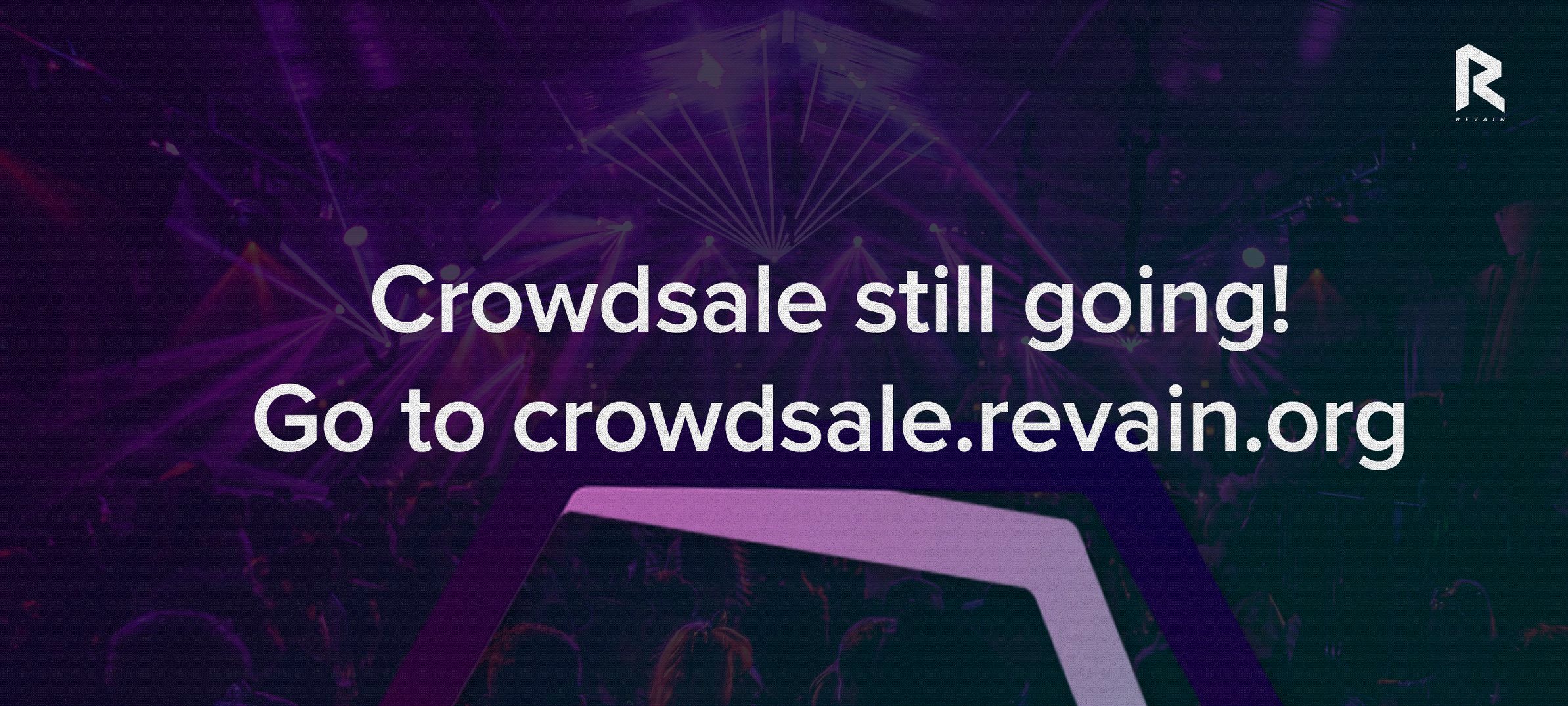 REVAIN CROWDSALE, ATUALIZAÇÃO DE 20 HORAS: US$ 4 000 00