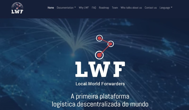 ICO LIVE – LWF.Local World Forwareder, a primeira plataforma descentralizada de logística do mundo. Mude o conceito de logística com P2P e descentralização como o Uber fez com o transporte!