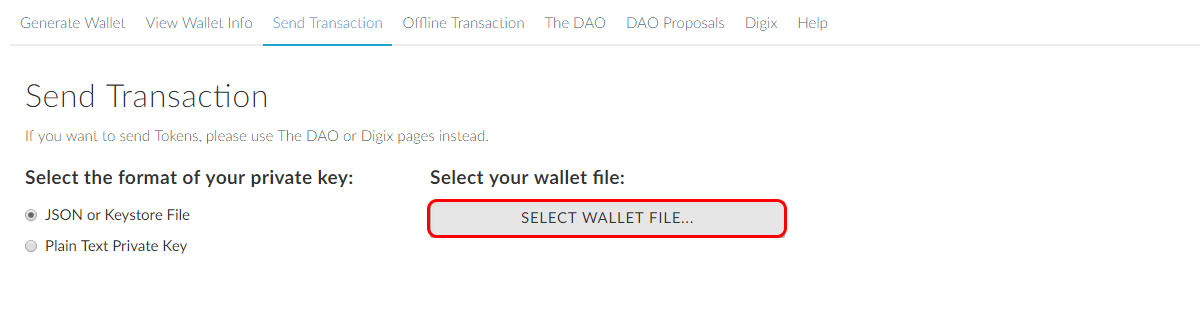 Como usar a My Ether Wallet? BTCSoul.com